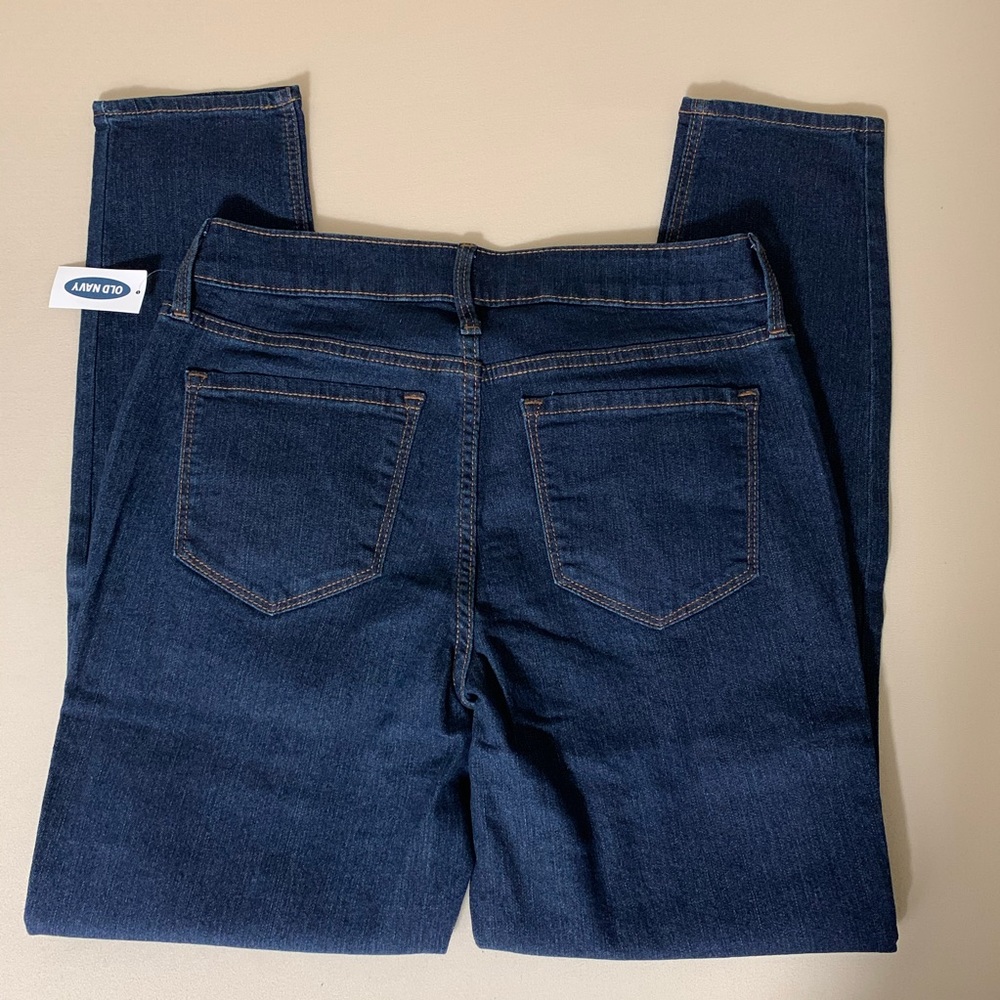 NWT Old Navy Mid-Rise Super Skinny Ankle Jeans - Picture 2 of 7